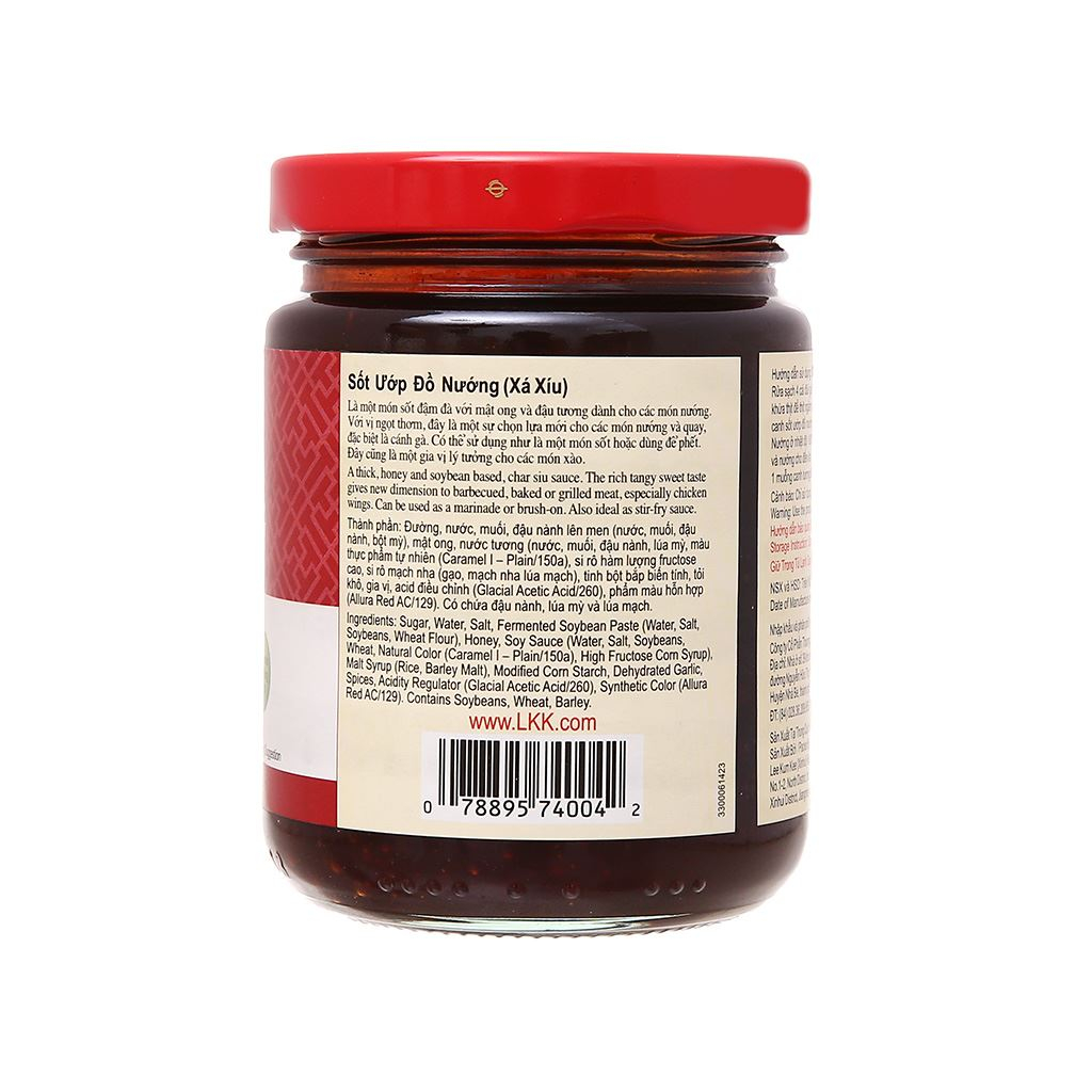 Sốt ướng đồ nướng Lee Kum Kee 240gr (xá xíu) - gia vị ướp sẵn cho món xá xíu, BBQ [HN giao hàng hỏa tốc] - Ảnh 5