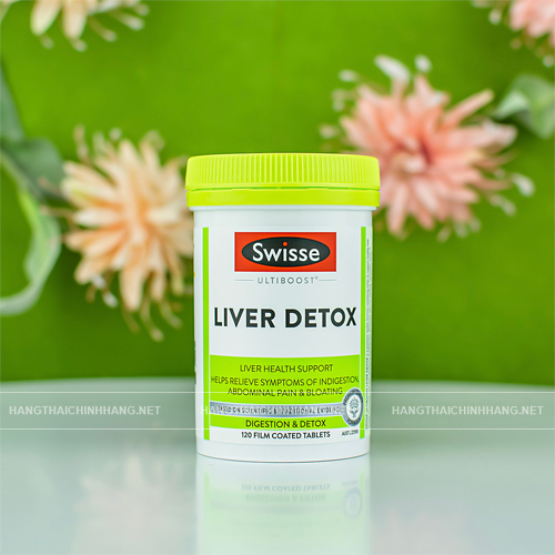 Thải độc gan Liver Detox Swisse Úc, 60v/ 120v
