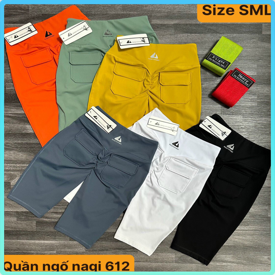 Quần ngố thun lạnh Naqi cao cấp,mới nhất 2023 Thể Thao Siêu Đẹp Naqi CC