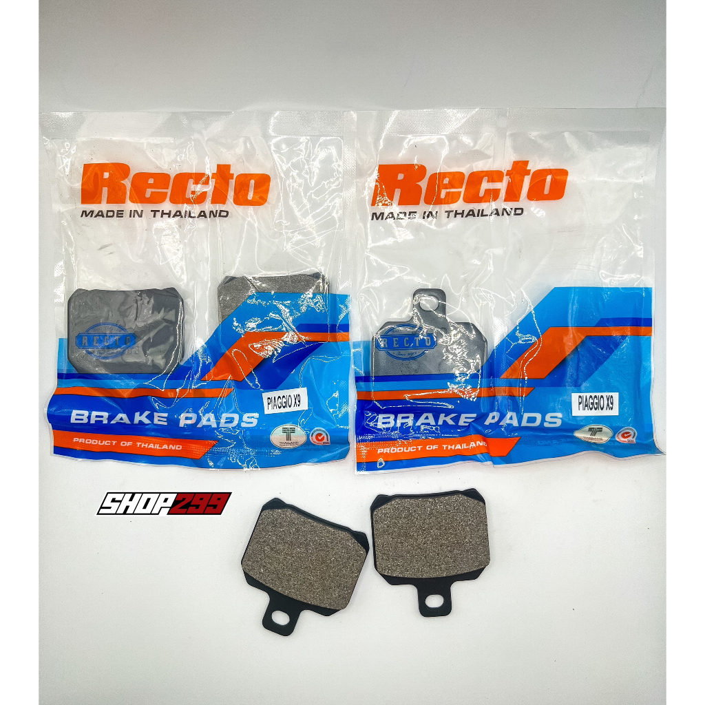 Bố Thắng RECTO Chính Hãng Cho Heo Brembo 2 Pis