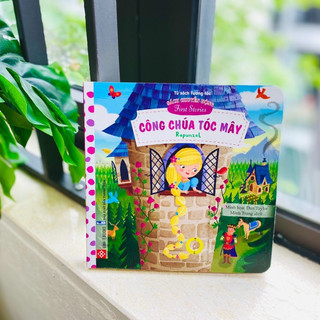 Sách chuyển động - First stories - Công chúa tóc mây - Rapunzel