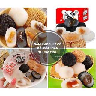 Thùng 2kg bánh mochi đài loan mix 4 vị