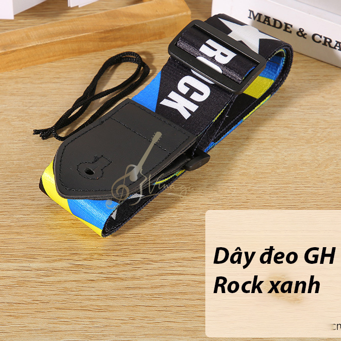 Dây đeo đàn guitar màu đen 🤝 dây đeo ukulele 🤝 dây đeo dùng cho mọi loại đàn