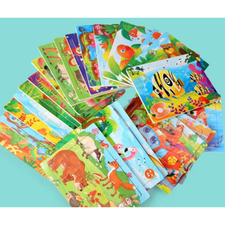 Tranh puzzle Gỗ Ghép 12 Mảnh Cho Bé Yêu