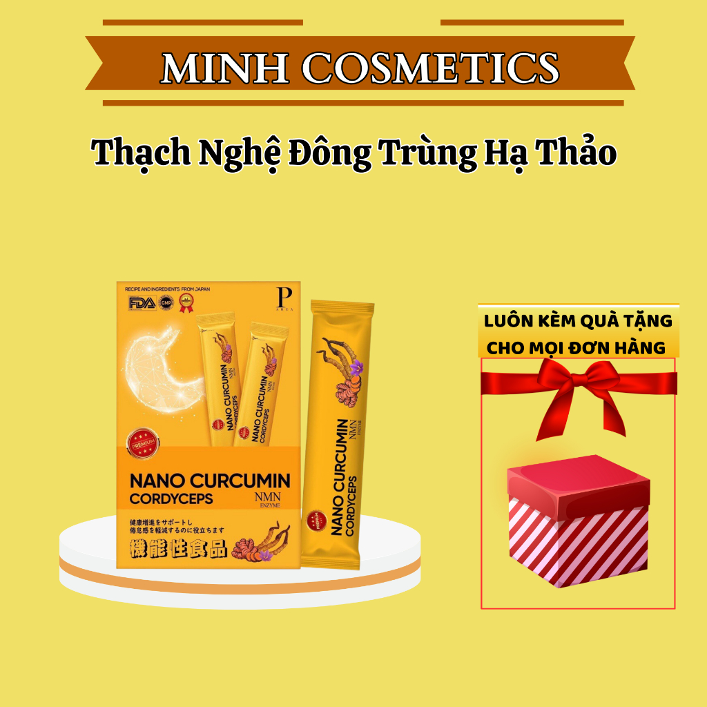 Thạch Nghệ Saffron Vị Chuối 247 Nano Japan Hỗ Trợ Giảm Cân, Làm Đẹp Da Tốt Cho Sức Khỏe