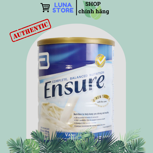 Sữa Ensure Úc - Ensure Vani Complate Balanced Nutrion 850g