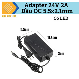Nguồn adapter 24V 2A nguồn DC mạch cấp nguồn 24v