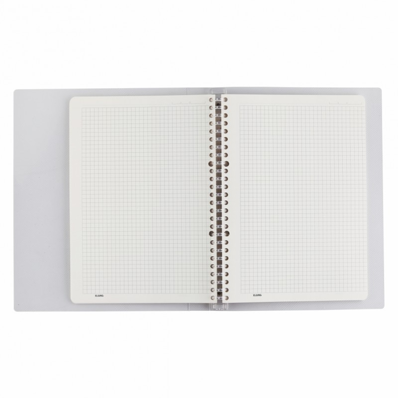Sổ còng nhựa B5 - KLONG Caro 26 chấu 40 tờ  120/76, HANACORN -  Binder File B5 120gms - MS544