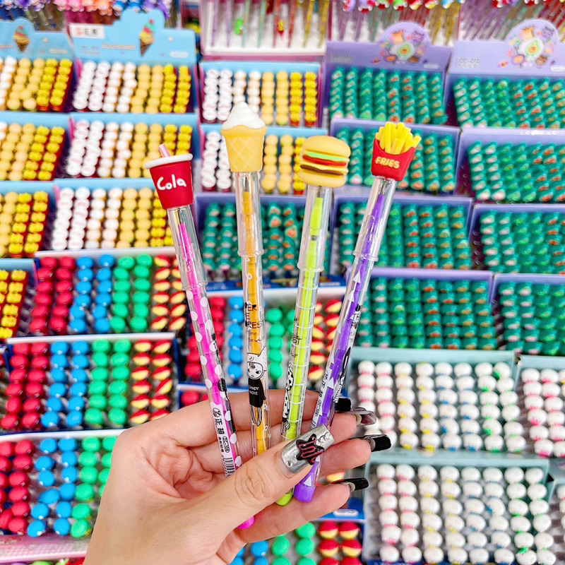 Bút Chì Khúc Mẫu Phi Hành Gia, Bơ, Kuromi, Thức Ăn, Thú Cute Cho Bé