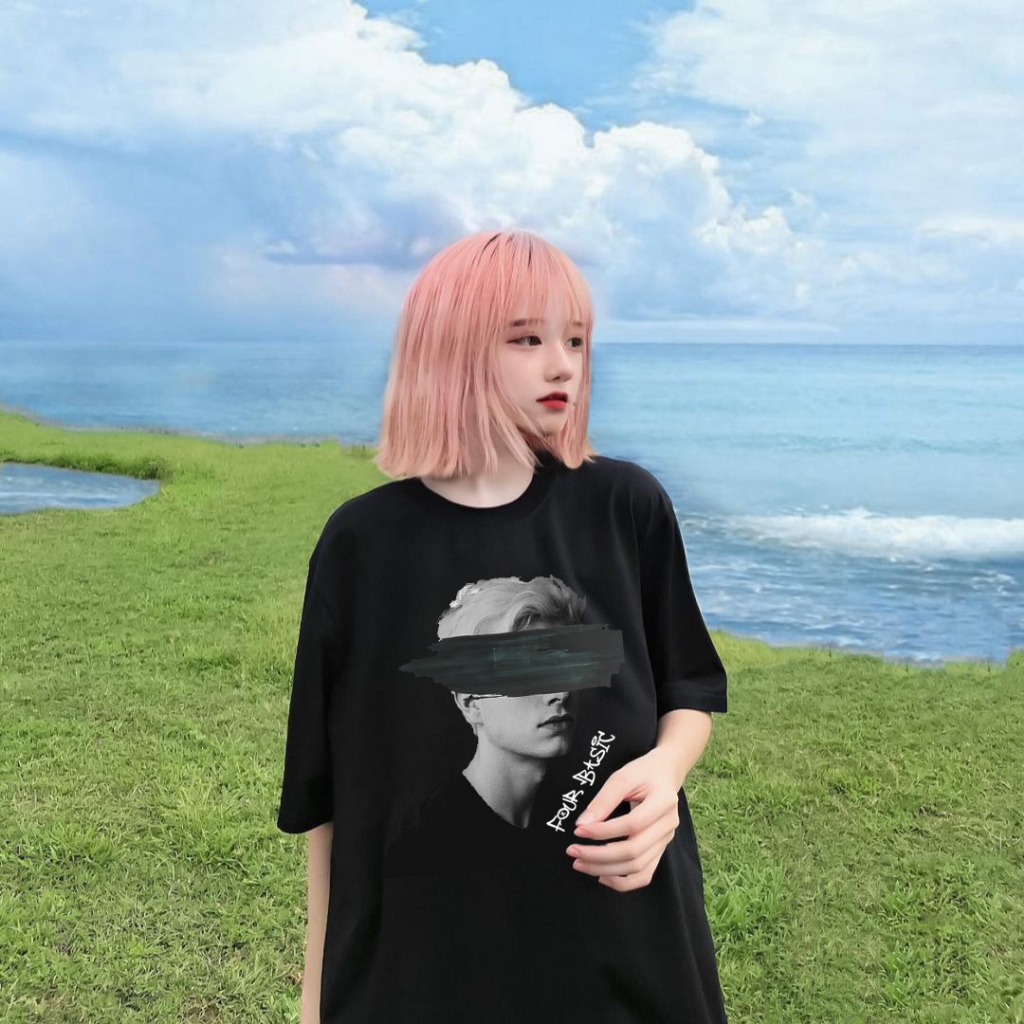 Áo Thun Nam Nữ Form Rộng Cotton Tay Lỡ Unisex , Áo Phông Cổ Tròn Basic Tee Oversize Trend Hè 2023 - Sad Boy