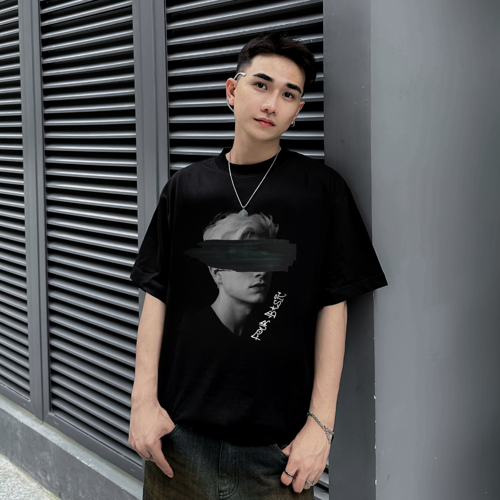 Áo Thun Nam Nữ Form Rộng Cotton Tay Lỡ Unisex , Áo Phông Cổ Tròn Basic Tee Oversize Trend Hè 2023 - Sad Boy