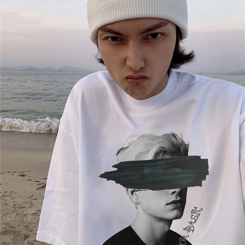 Áo Thun Nam Nữ Form Rộng Cotton Tay Lỡ Unisex , Áo Phông Cổ Tròn Basic Tee Oversize Trend Hè 2023 - Sad Boy