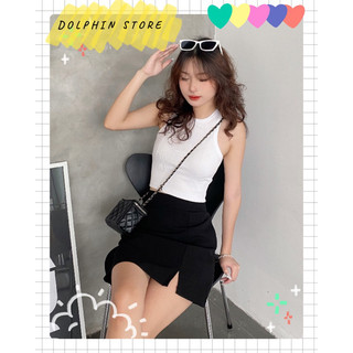 BIGSIZE Chân váy đen bigsize - chân váy chữ A bigsize