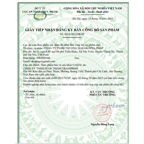Viên uống COQ10 Coenzym Q10 lọ 30 viên giúp bảo vệ tim mạnh