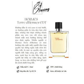 💥Sharingperfume - nước hoa Terre Her mes EDT
