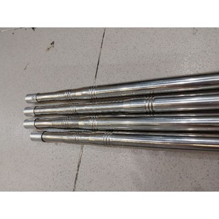 Cán vợt inox khớp vặn nhiều size.
