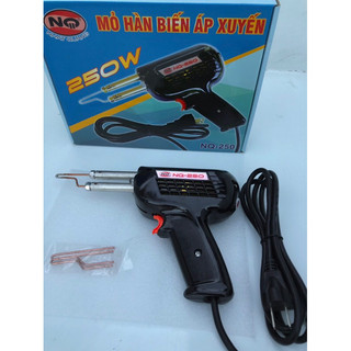 Máy hàn biến áp xuyên công suất cao 250w nóng nhanh, mỏ hàn chì biến áp xuyến 250w