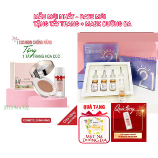 Cushion lựu sâm motree - natural sun cushion spf 50+ và serum chống nắng