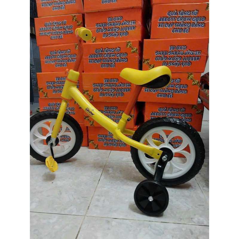 Xe đạp Thăng Bằng ráp được 2 Kiểu - Quà Tặng Từ Sữa