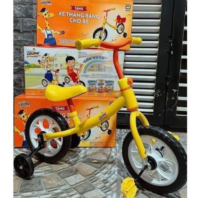 Xe đạp Thăng Bằng ráp được 2 Kiểu - Quà Tặng Từ Sữa