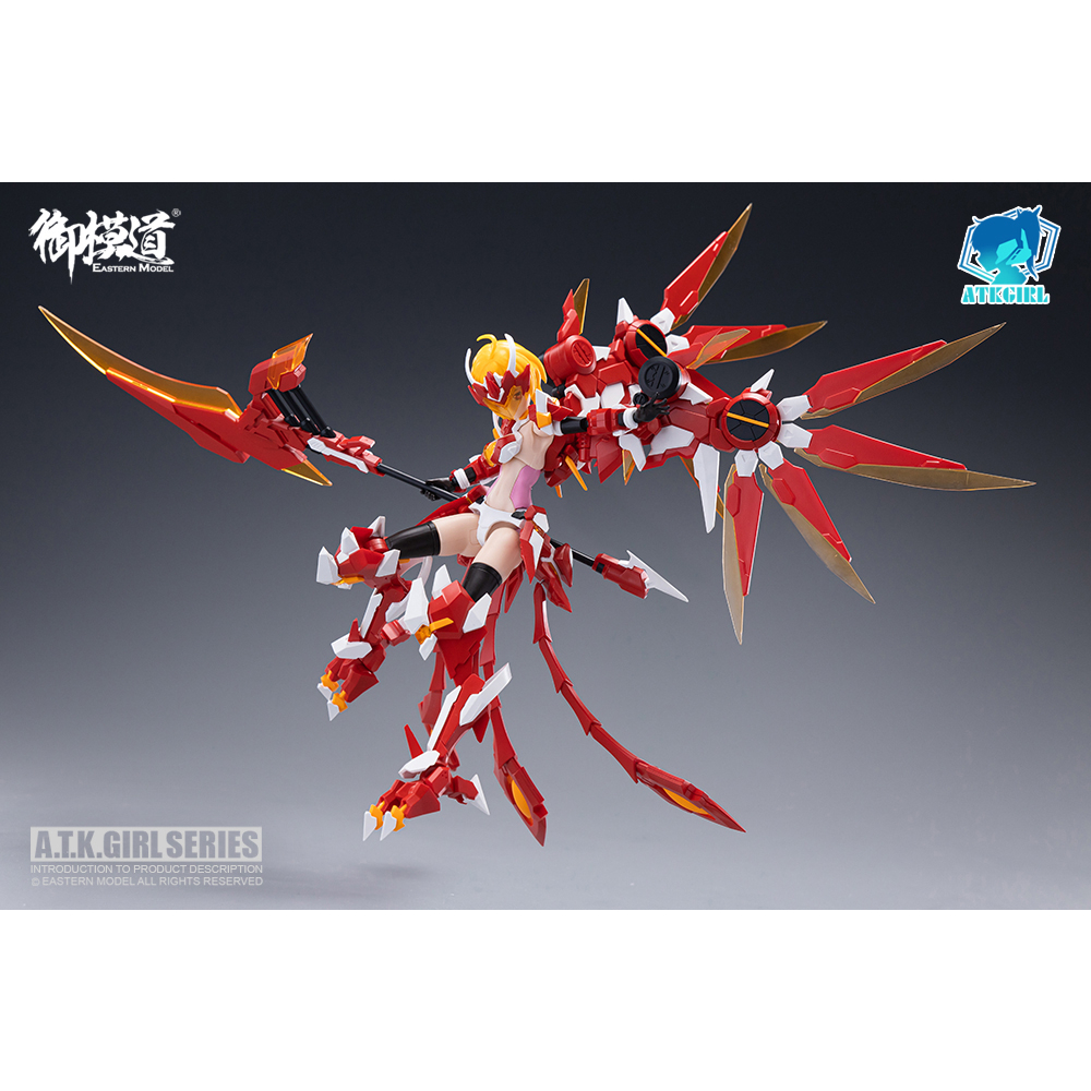 Mô Hình Lắp Ráp ATK Girl Vermilion Bird 1/12 Scale Model Kit
