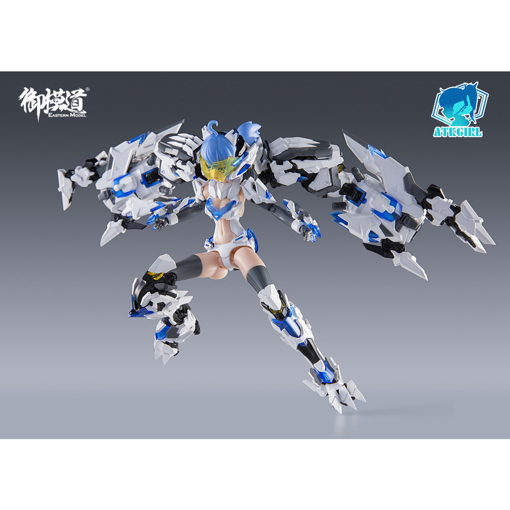 Mô Hình Lắp Ráp ATK Girl White Tiger 1/12 Scale Model Kit