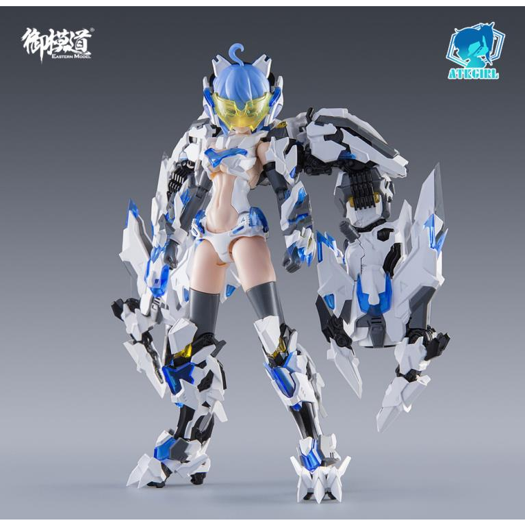 Mô Hình Lắp Ráp ATK Girl White Tiger 1/12 Scale Model Kit