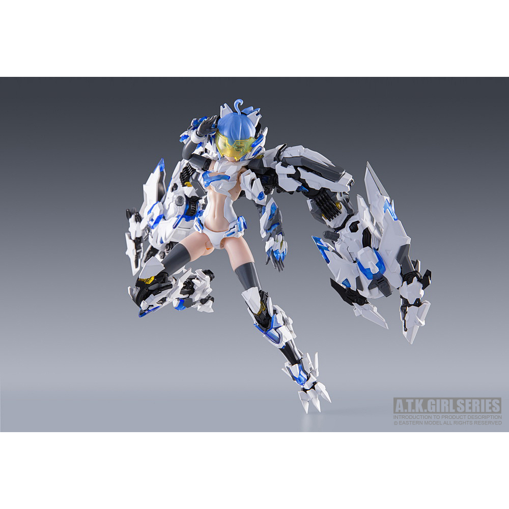 Mô Hình Lắp Ráp ATK Girl White Tiger 1/12 Scale Model Kit