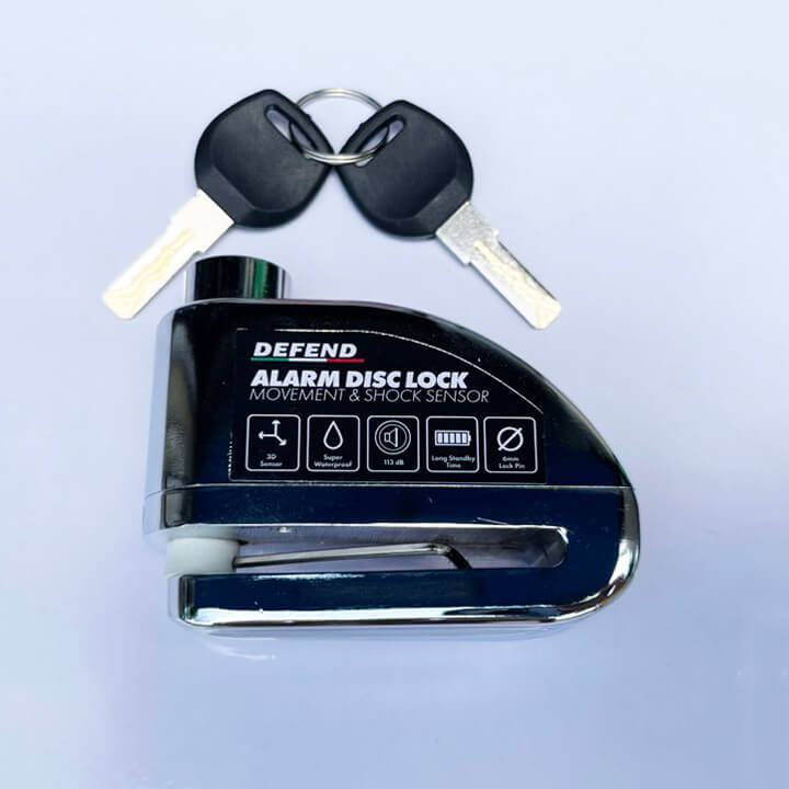 Khoá đĩa xe có còi báo động 8303 - #khoahu #khoadiaxe #khoadiabaodong