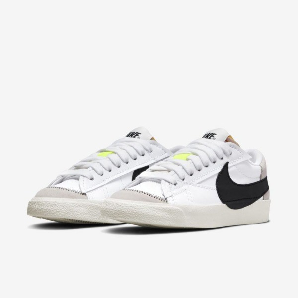 Gìay NIKE BLAZER LOW '77 JUMBO MÀU TRẮNG *WHITE/BLACK* - CODE: DN2158-101