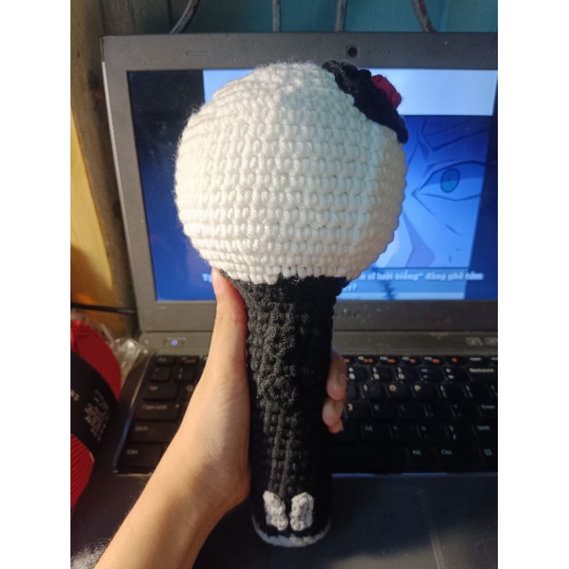 Lightstick BTS bằng len