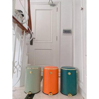 Thùng rác đạp chân, inox 430 cao cấp, dung tích 9 lít