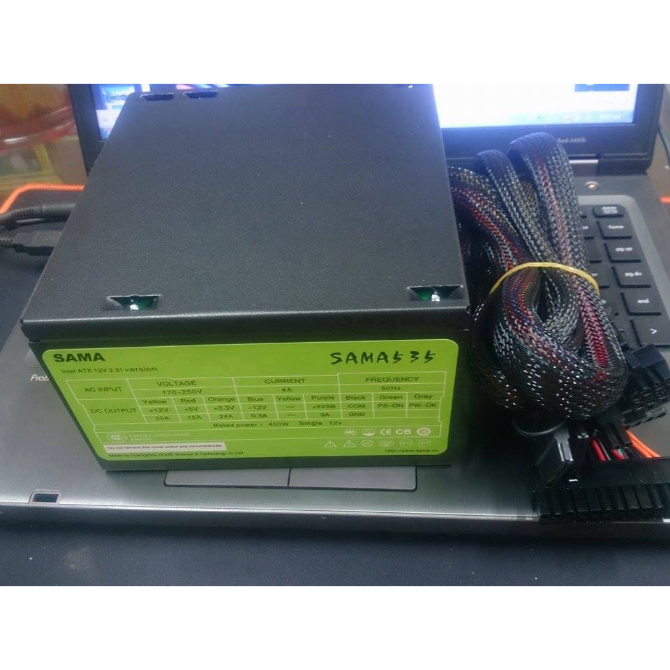 Nguồn máy tính SAMA 535 PPFC 400W