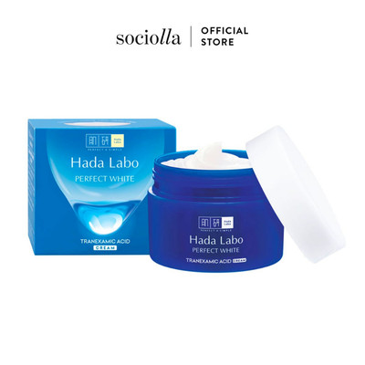 Kem Dưỡng Trắng Da Hada Labo Perfect White 50g Hoàn Hảo
