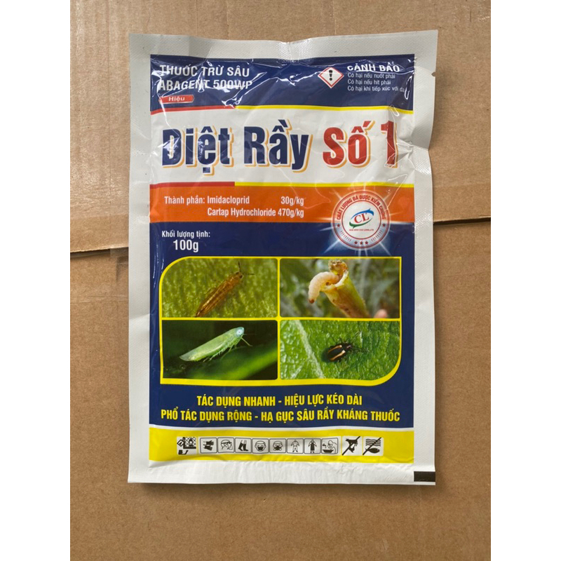 Diệt rầy Abagent 500WP Diệt rầy số 1 gói 100gram