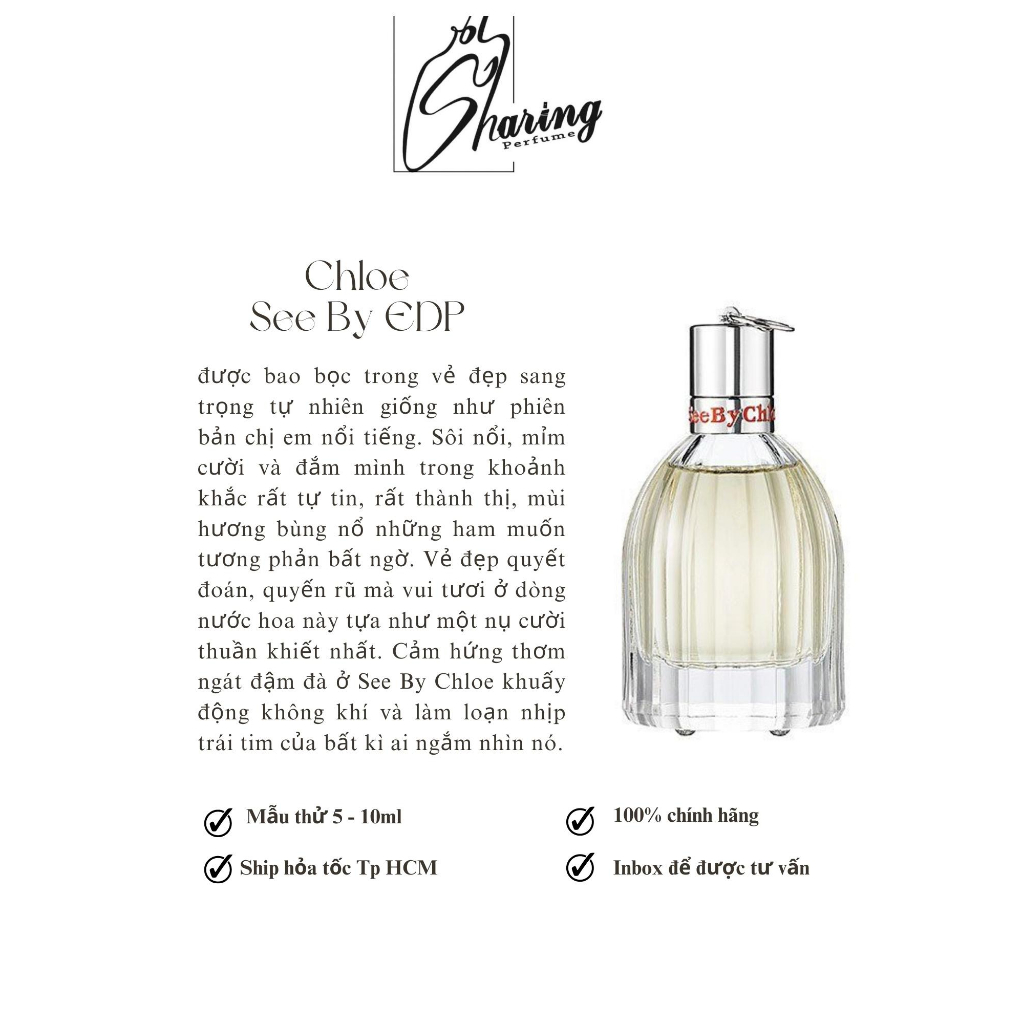 Sharingperfum - Nước hoa Chloe See By [Mẫu thử]