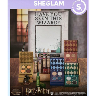 Bộ makeup Sheglam Harry Potter, combo son bóng ma thuật, combo phấn mắt, ủ môi và son dưỡng Sheglam