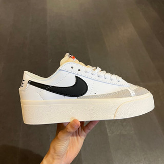 Giày Sneakers Nam Nữ, Giày Blazer Low Platform 'White' [Tặng Kèm Box Bảo Vệ]