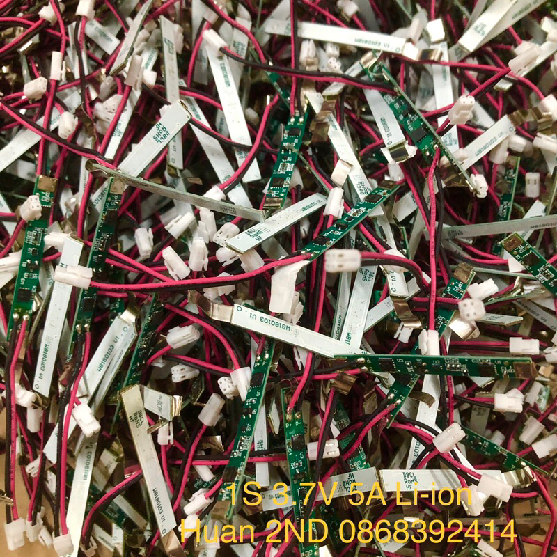 1S 3.7V Li-ion 5A combo 10 mạch