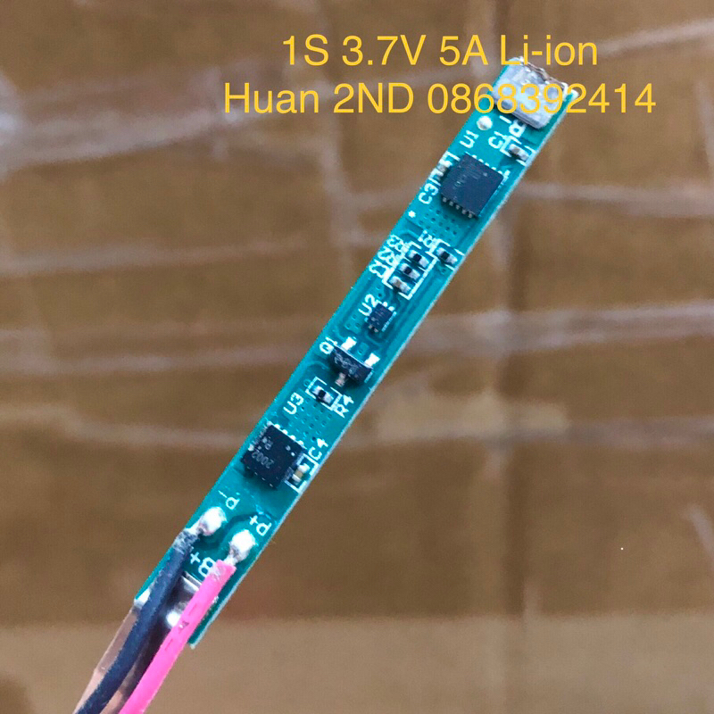 1S 3.7V Li-ion 5A combo 10 mạch
