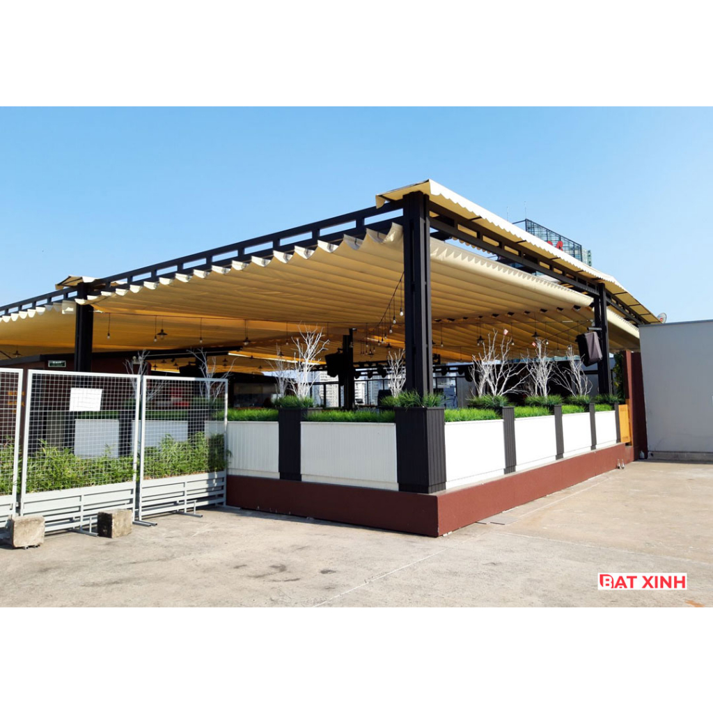 Bạt Mái Xếp Lượn Sóng, Đủ Màu, Kích Thước Theo Yêu Cầu ✅LH: 0937.000.811