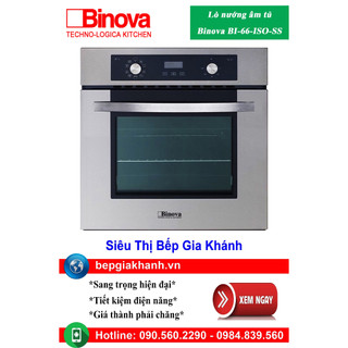 Lò nướng điện đa năng binova bi-66-iso-ss