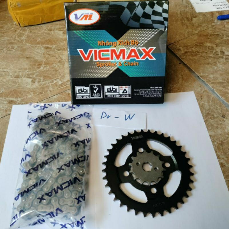 Nhông sên đĩa  VicMax dùng cho xe drean/wave nhỏ 14-36-102.