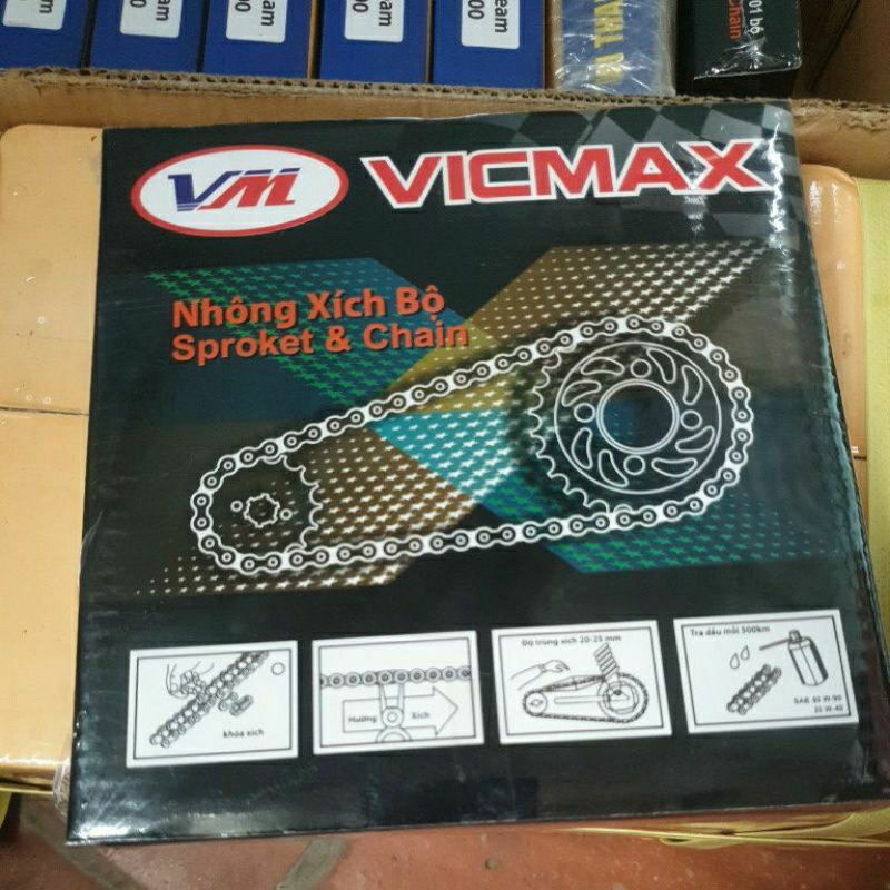Nhông sên đĩa  VicMax dùng cho xe drean/wave nhỏ 14-36-102.