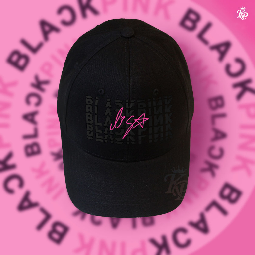 Mũ thời trang cao cấp 4 thành viên Black/Pink BornPink, Pinkvenom, shutdow, Blink, Jennie, Lalisa, Rose, Jisoo