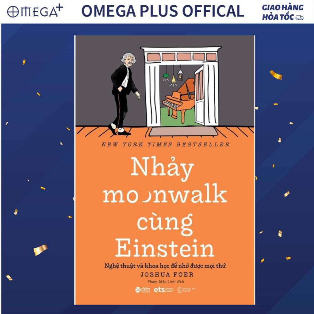 New York Times Bestseller - Sách Nhảy Moonwalk Cùng Einstein: Nghệ thuật và khoa học để nhớ được mọi thứ