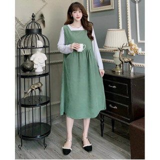 Yếm bầu thu đông công sở trơn siêu xinh