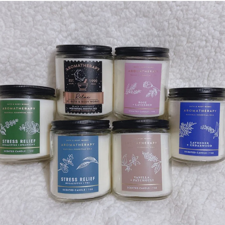 _Nến thơm 1 bấc -3 Bấc hãng Bath And Body Work BBW Mỹ