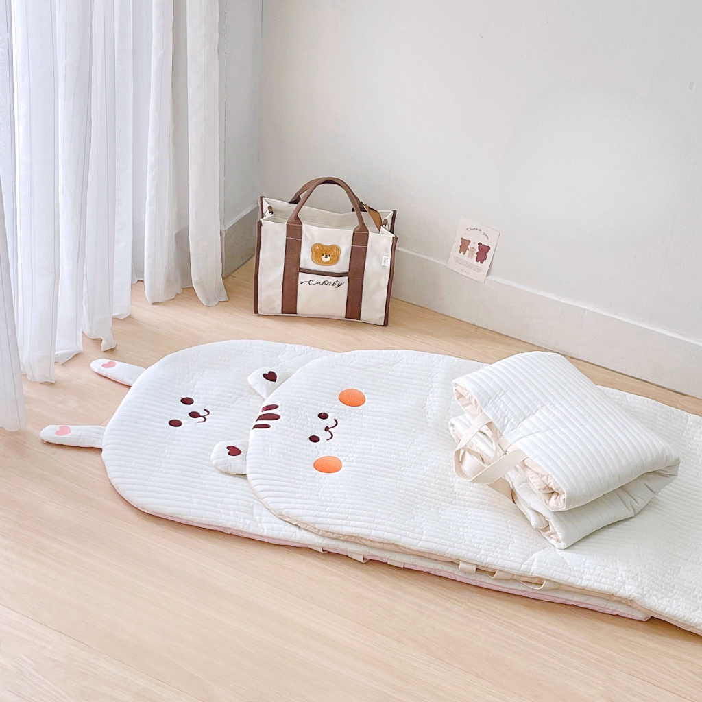 Thảm Điều Hòa 4 Mùa Gấp Gọn MONONA Gấu Thảm Điều Hòa 2 Mặt Mát Mùa Hè Và Ấm Mùa Đông Cho Trẻ Từ Sơ Sinh
