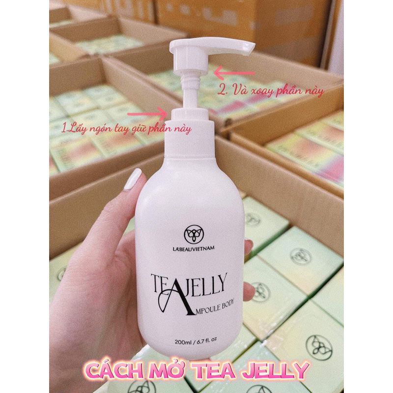 Thạch Trà Truyền Trắng Tea Jelly Ampoule Body